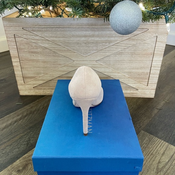 Stuart Weitzman Leigh 95 Dolce Suede Pumps Size 5.0 - Picture 5 of 12